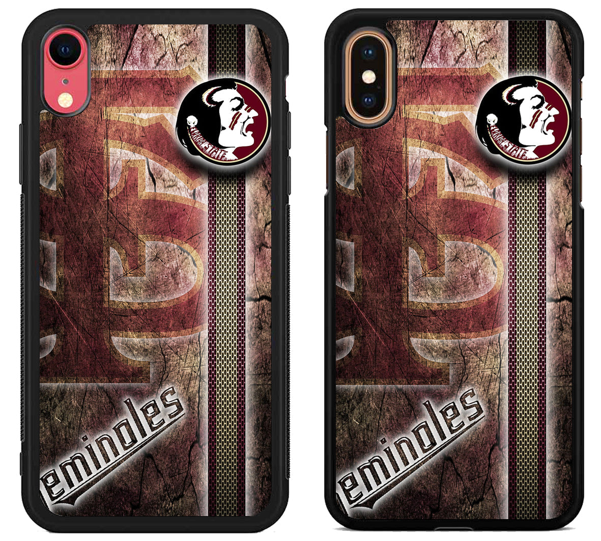 Florida State Seminoles Logo Background iPhone X | Xs | Xr | Xs Max Case