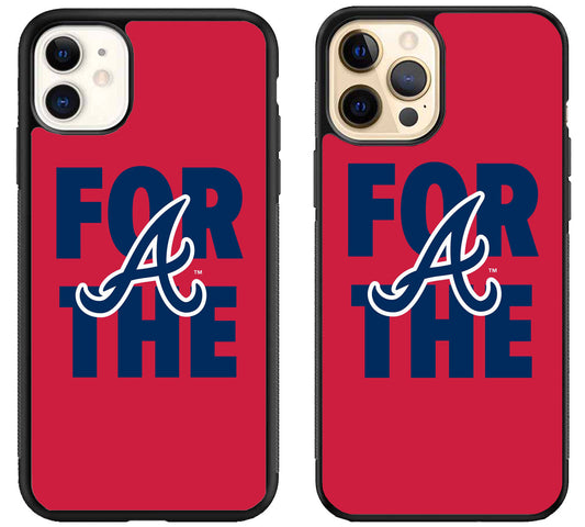 For The Atlanta Braves iPhone 12 | 12 Mini | 12 Pro | 12 Pro Max Case