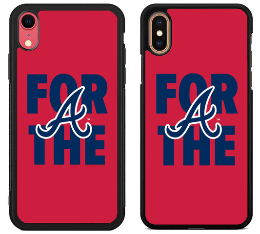 For The Atlanta Braves iPhone X | Xs | Xr | Xs Max Case
