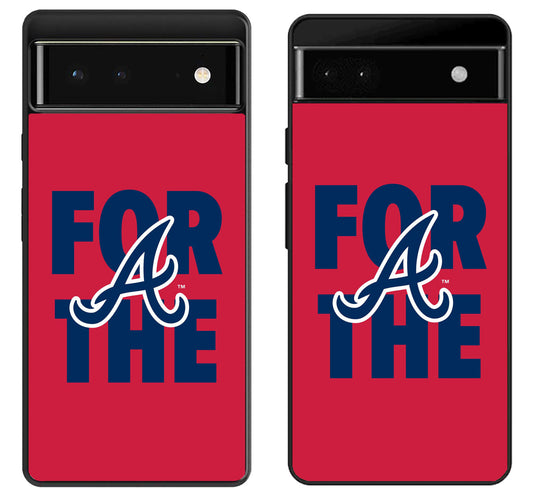 For The Atlanta Braves Google Pixel 6 | 6A | 6 Pro Case