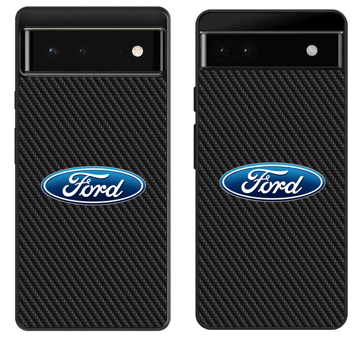 Ford Logo Carbon Google Pixel 6 | 6A | 6 Pro Case