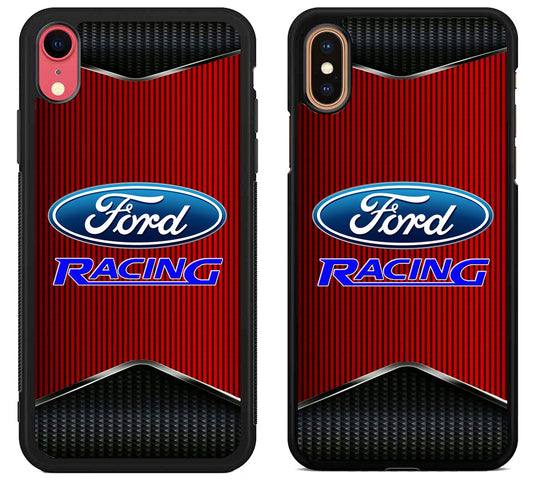 Ford Logo Metallic iPhone X | Xs | Xr | Xs Max Case