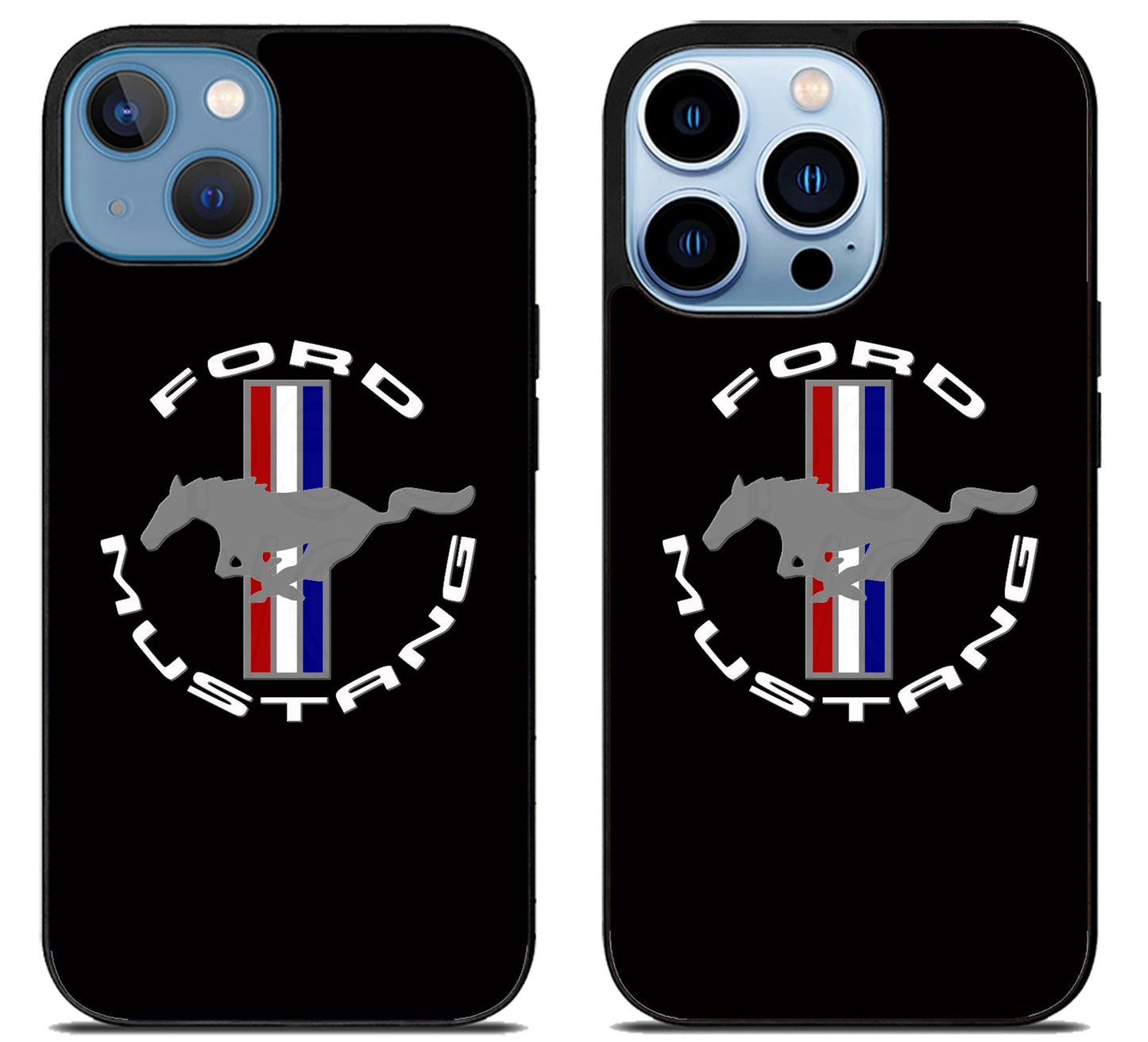 Ford Mustang Black iPhone 13 | 13 Mini | 13 Pro | 13 Pro Max Case