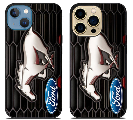 Ford Mustang Emblem iPhone 14 | 14 Plus | 14 Pro | 14 Pro Max Case