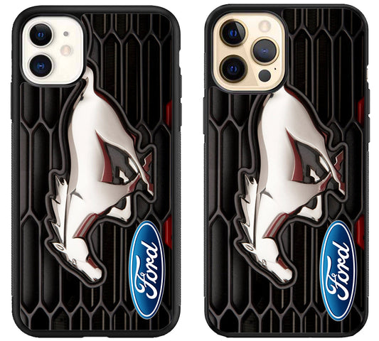 Ford Mustang Emblem iPhone 12 | 12 Mini | 12 Pro | 12 Pro Max Case