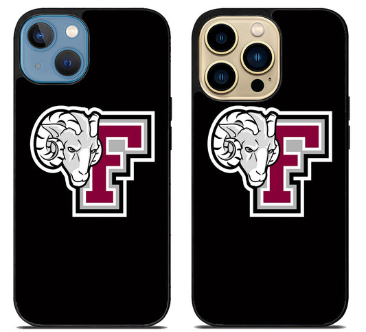 Fordham Rams Black iPhone 14 | 14 Plus | 14 Pro | 14 Pro Max Case
