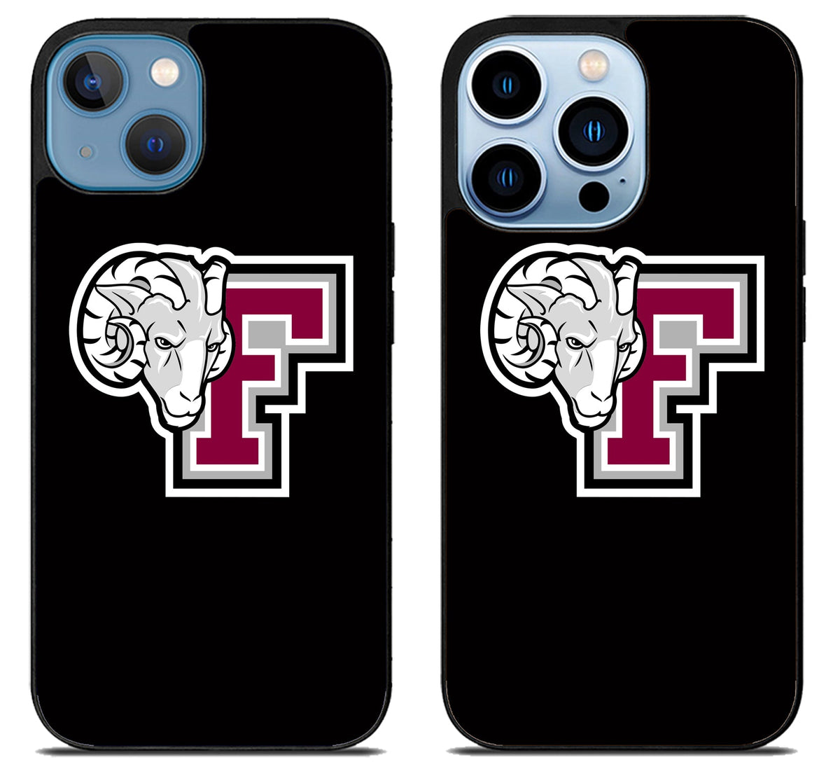 Fordham Rams Black iPhone 13 | 13 Mini | 13 Pro | 13 Pro Max Case