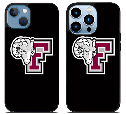 Fordham Rams Black iPhone 13 | 13 Mini | 13 Pro | 13 Pro Max Case
