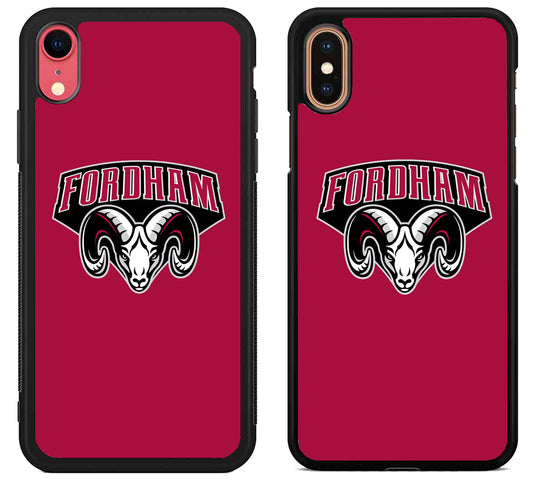 Fordham Rams Red iPhone X | Xs | Xr | Xs Max Case
