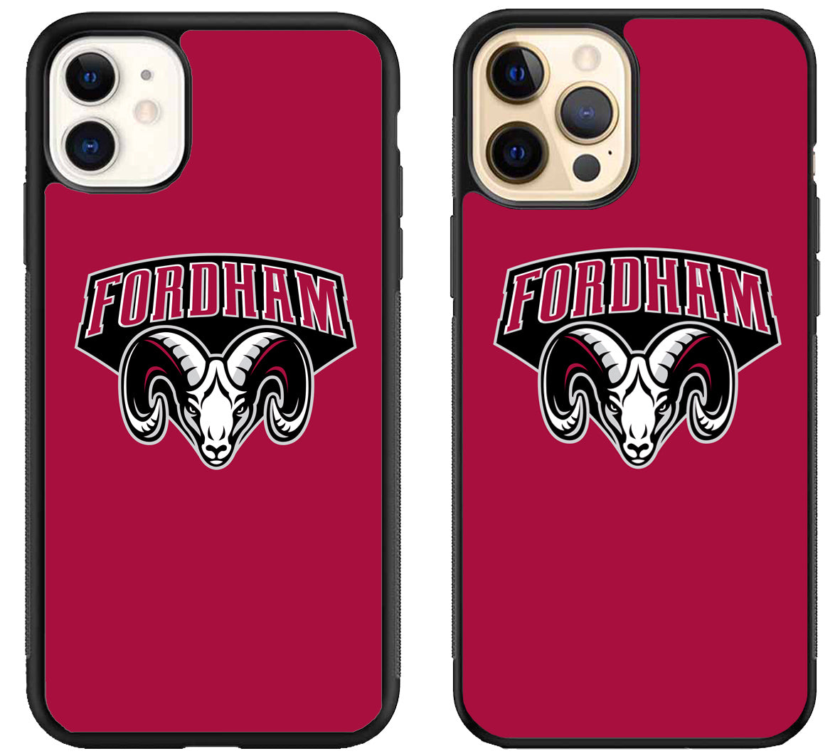 Fordham Rams Red iPhone 12 | 12 Mini | 12 Pro | 12 Pro Max Case