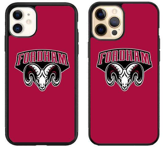 Fordham Rams Red iPhone 12 | 12 Mini | 12 Pro | 12 Pro Max Case