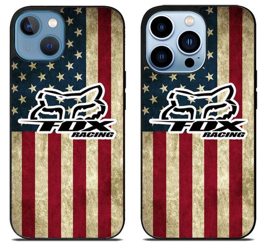 Fox Racing Flag iPhone 13 | 13 Mini | 13 Pro | 13 Pro Max Case
