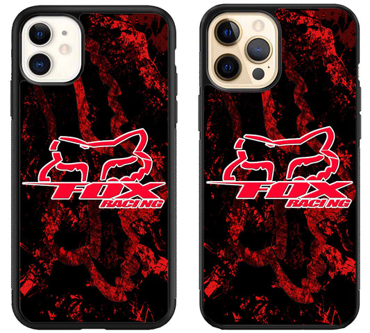 Fox Racing Red iPhone 12 | 12 Mini | 12 Pro | 12 Pro Max Case