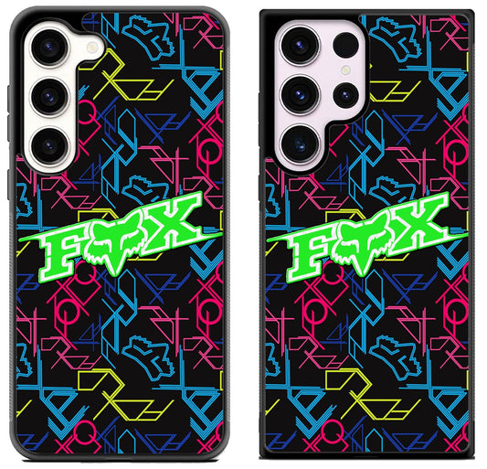 Fox Racing Wallpaper Cover Samsung Galaxy S23 | S23+ | S23 Ultra Case