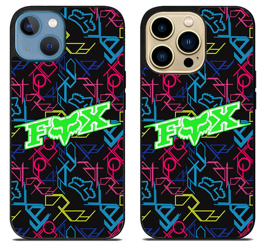 Fox Racing Wallpaper Cover iPhone 14 | 14 Plus | 14 Pro | 14 Pro Max Case