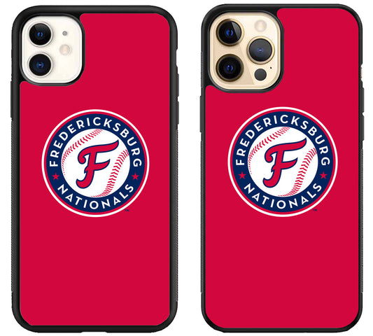 Fredericksburg Nationals Red iPhone 12 | 12 Mini | 12 Pro | 12 Pro Max Case