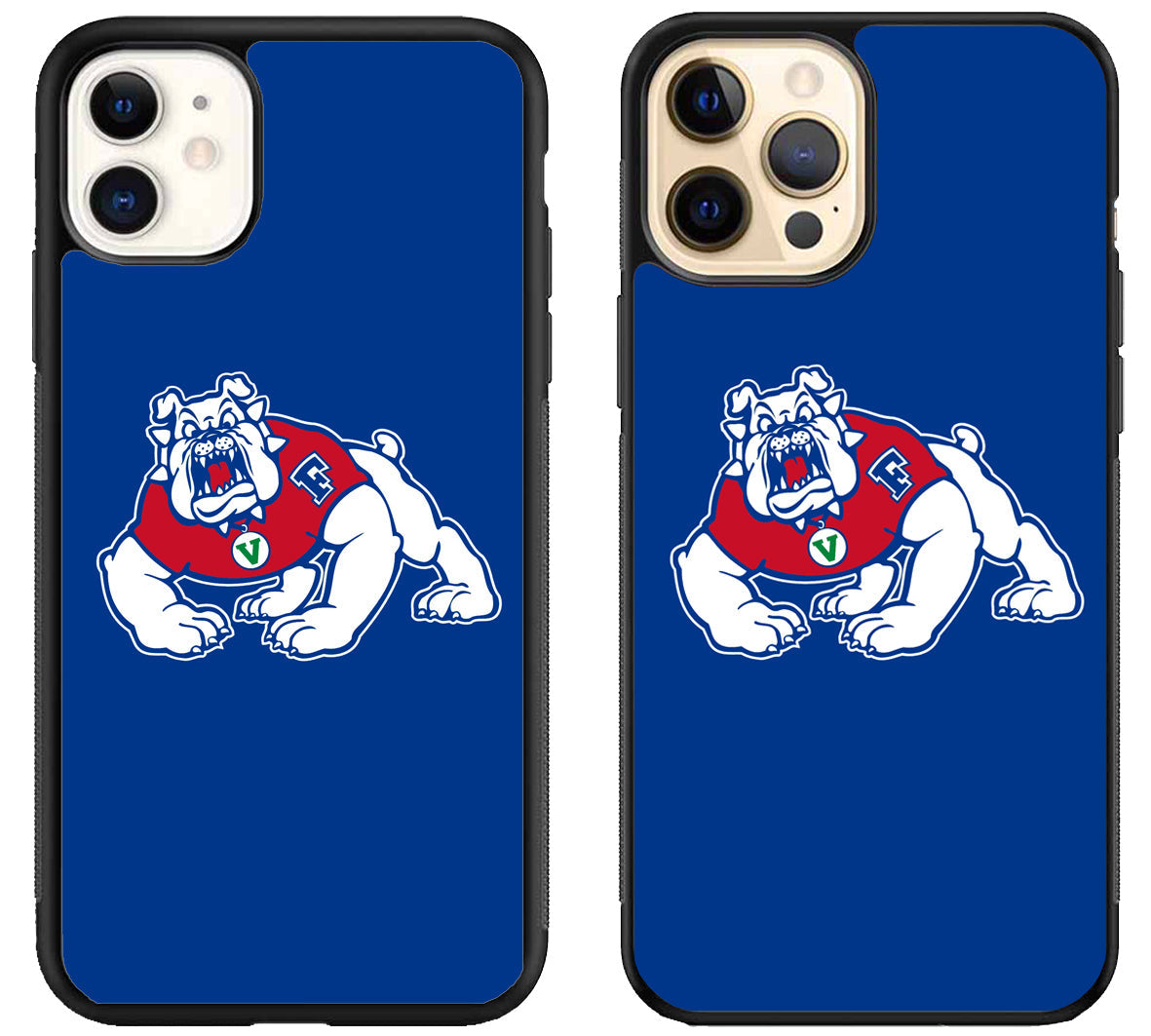 Fresno State Bulldogs Blue iPhone 12 | 12 Mini | 12 Pro | 12 Pro Max Case