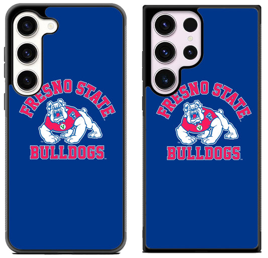 Fresno State Bulldogs Blue Samsung Galaxy S23 | S23+ | S23 Ultra Case
