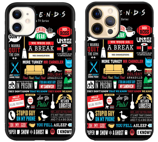 Friends Funny TV Show iPhone 12 | 12 Mini | 12 Pro | 12 Pro Max Case