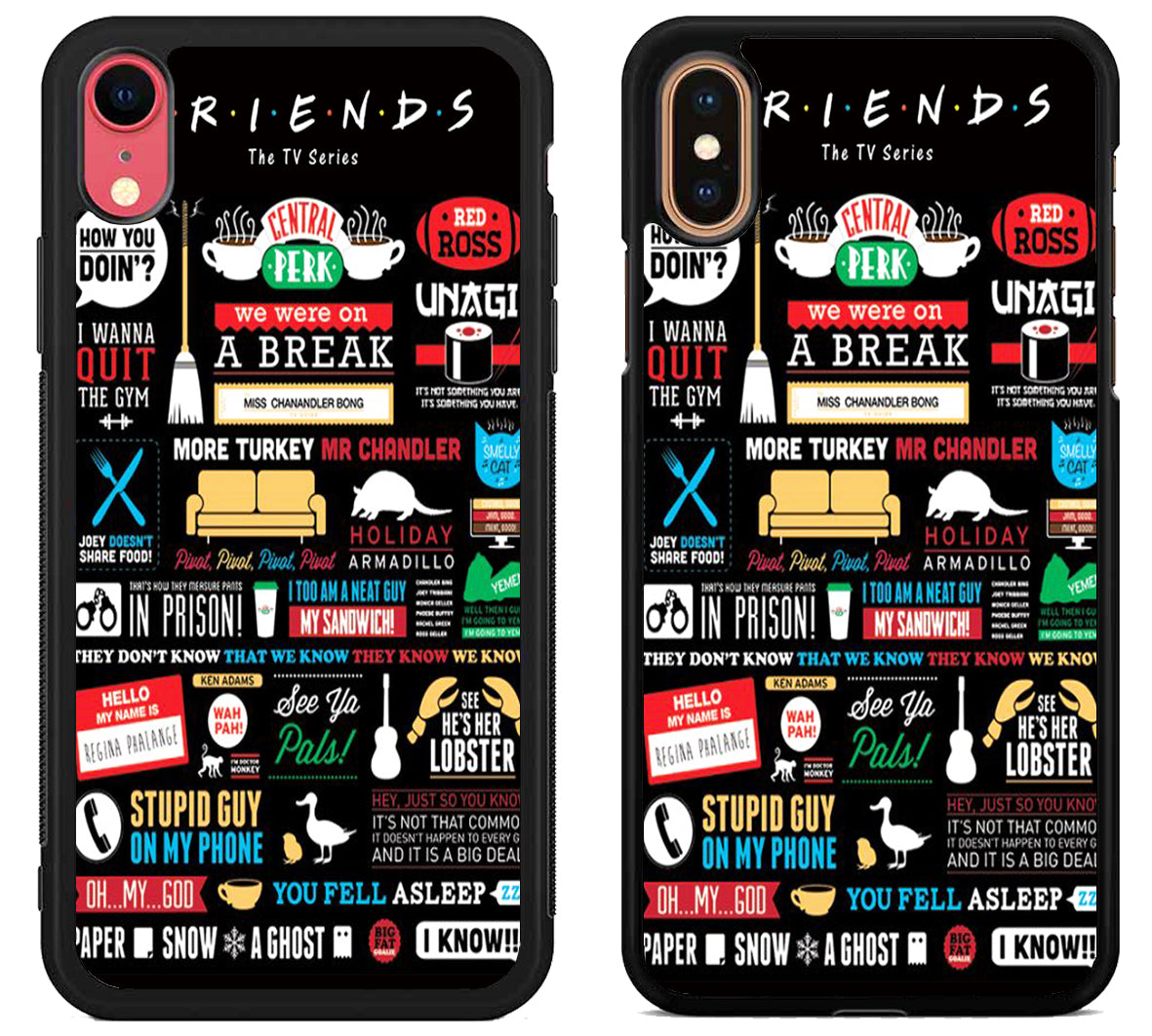 Friends Funny TV Show iPhone X | Xs | Xr | Xs Max Case