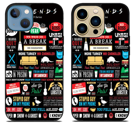 Friends Funny TV Show iPhone 14 | 14 Plus | 14 Pro | 14 Pro Max Case