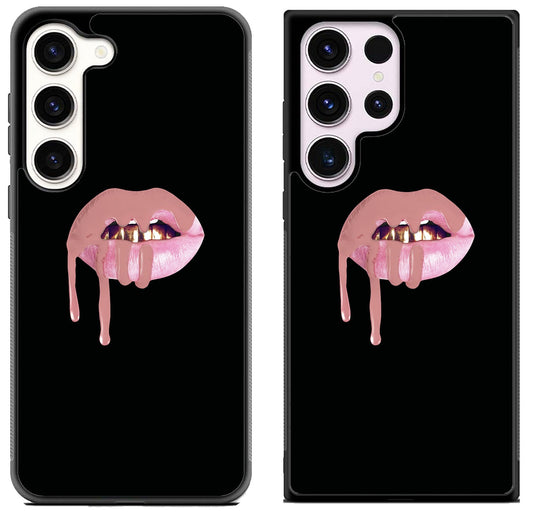 Frosted Pink Lips Samsung Galaxy S23 | S23+ | S23 Ultra Case
