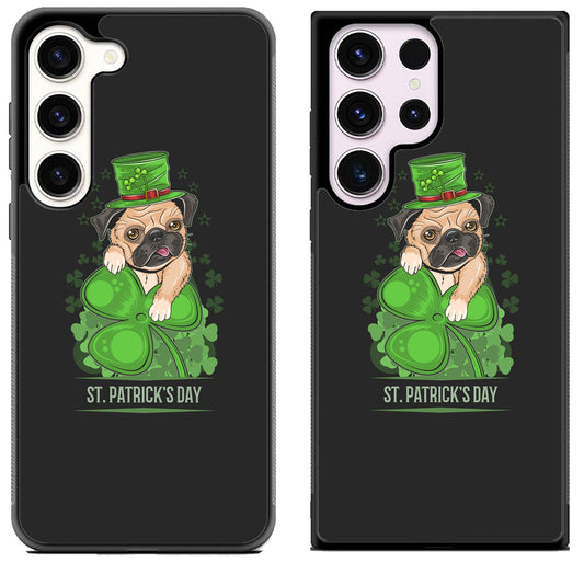 Funny Pug St Patrick’s Day Samsung Galaxy S23 | S23+ | S23 Ultra Case