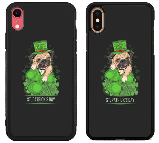 Funny Pug St Patrick’s Day iPhone X | Xs | Xr | Xs Max Case