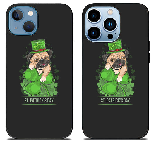 Funny Pug St Patrick’s Day iPhone 13 | 13 Mini | 13 Pro | 13 Pro Max Case