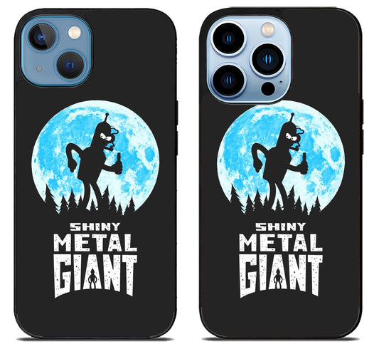 Futurama Bender Metal Giants iPhone 13 | 13 Mini | 13 Pro | 13 Pro Max Case