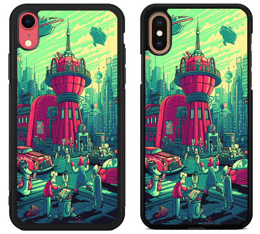 Futurama Dan Mumford iPhone X | Xs | Xr | Xs Max Case