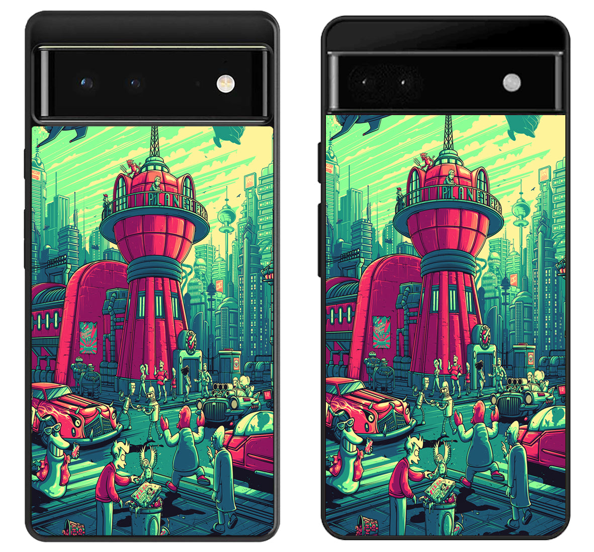 Futurama Dan Mumford Google Pixel 6 | 6A | 6 Pro Case