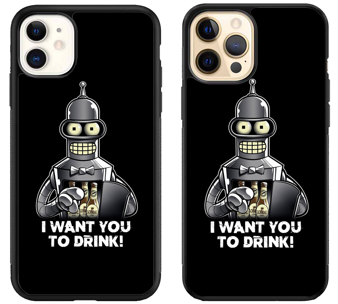 Futurama Want to Drink iPhone 12 | 12 Mini | 12 Pro | 12 Pro Max Case