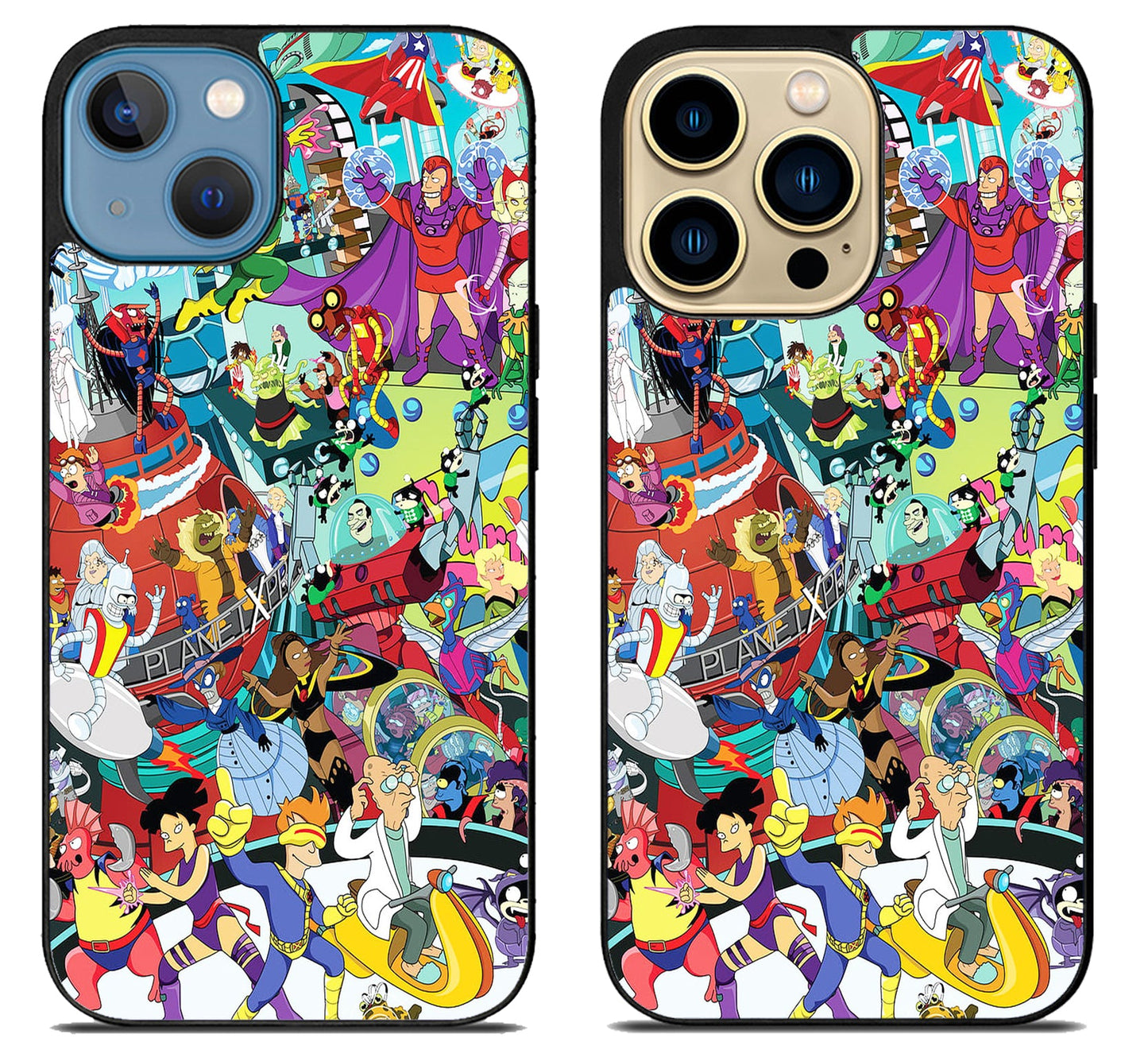 Futurama X Planet iPhone 14 | 14 Plus | 14 Pro | 14 Pro Max Case