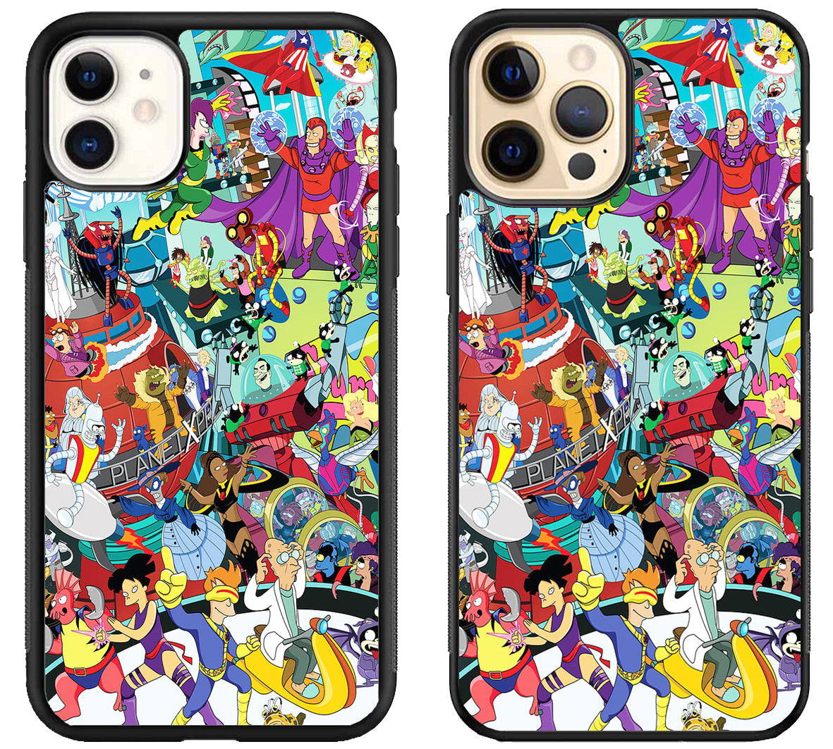 Futurama X Planet iPhone 12 | 12 Mini | 12 Pro | 12 Pro Max Case