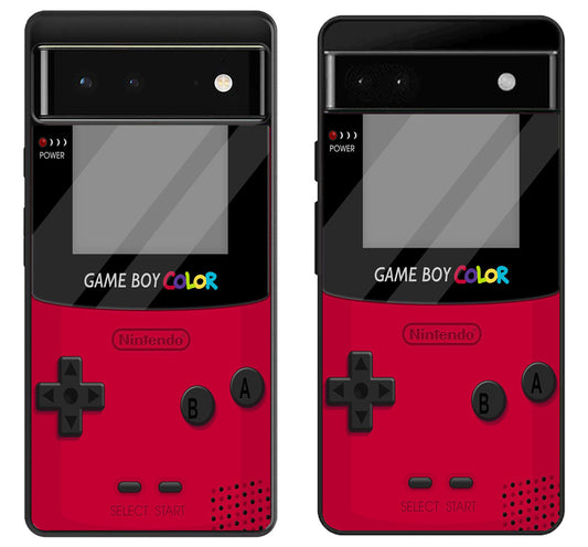 Game Boy Color Red Google Pixel 6 | 6A | 6 Pro Case