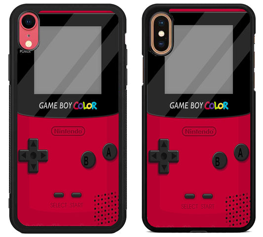 Game Boy Color Red iPhone X | Xs | Xr | Xs Max Case