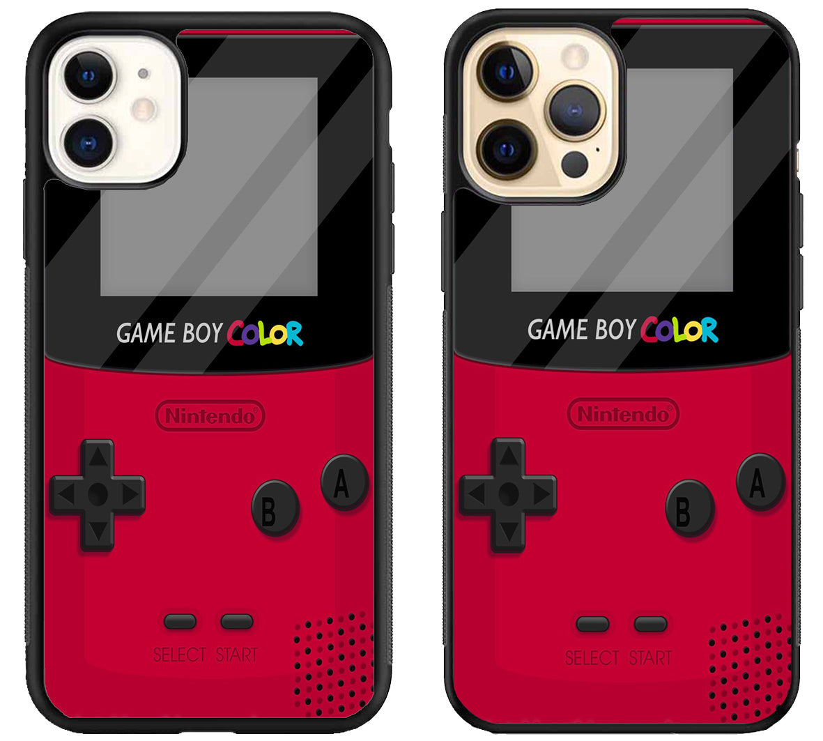 Game Boy Color Red iPhone 12 | 12 Mini | 12 Pro | 12 Pro Max Case