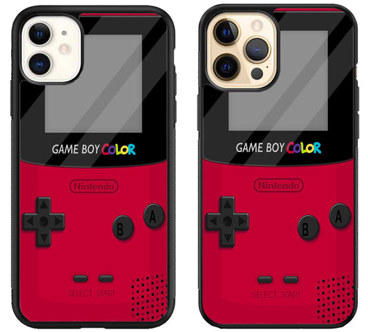 Game Boy Color Red iPhone 12 | 12 Mini | 12 Pro | 12 Pro Max Case