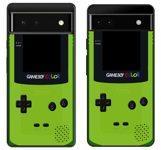 Game Boy Color green Google Pixel 6 | 6A | 6 Pro Case