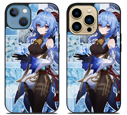 Ganyu Genshin Impact Collage iPhone 14 | 14 Plus | 14 Pro | 14 Pro Max Case