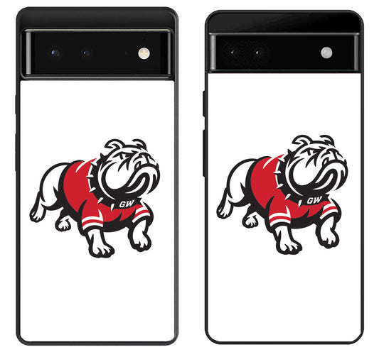 Gardner-Webb Runnin' Bulldogs Logo Google Pixel 6 | 6A | 6 Pro Case