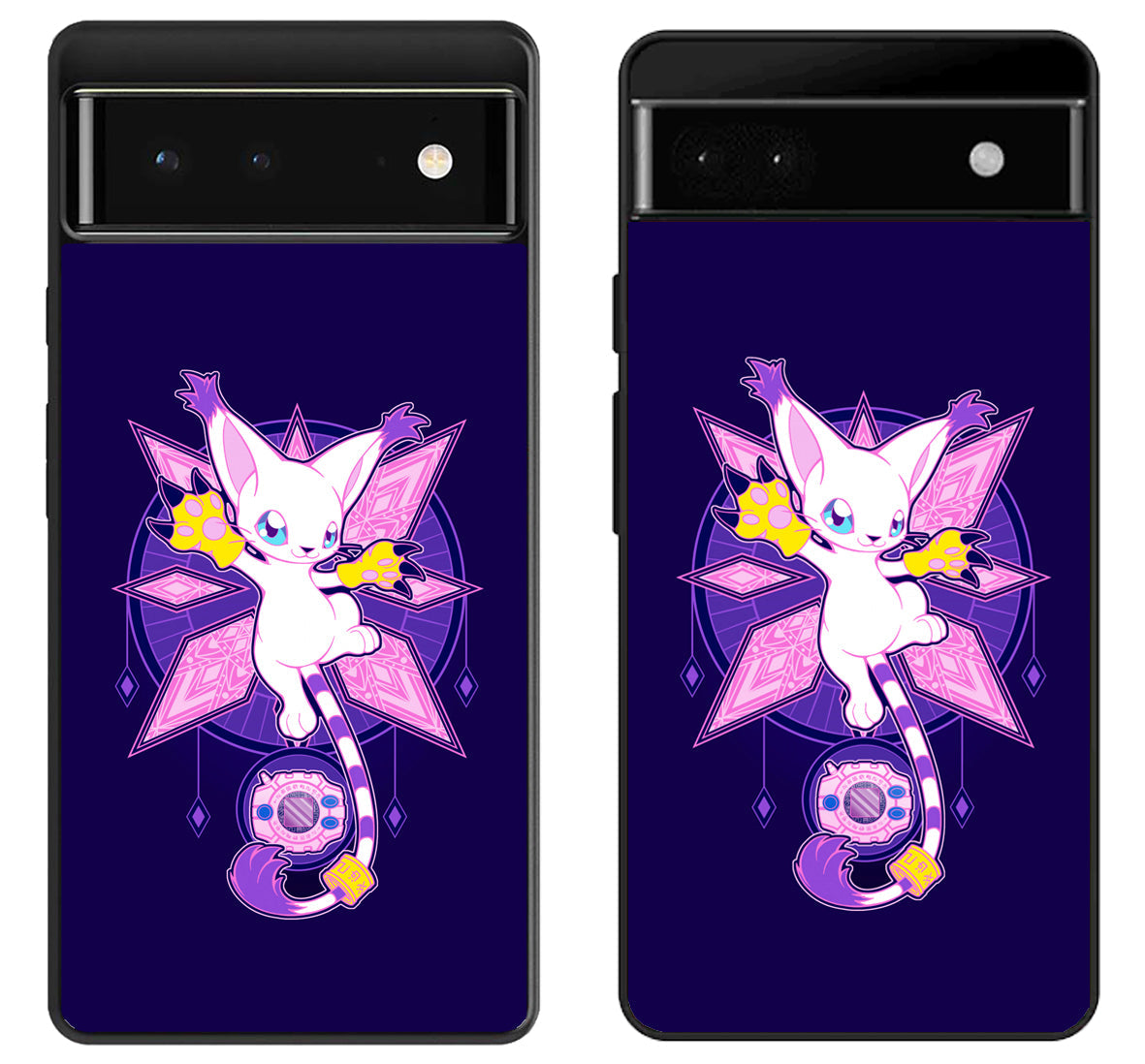 Gatomon Digimon Cute Google Pixel 6 | 6A | 6 Pro Case