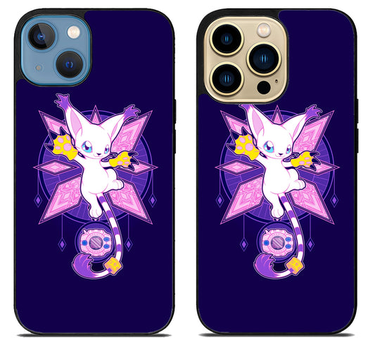 Gatomon Digimon Cute iPhone 14 | 14 Plus | 14 Pro | 14 Pro Max Case