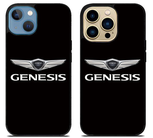 Genesis logo iPhone 14 | 14 Plus | 14 Pro | 14 Pro Max Case