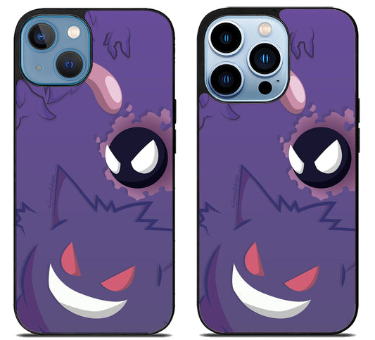 Gengar Haunter Pokemon iPhone 13 | 13 Mini | 13 Pro | 13 Pro Max Case