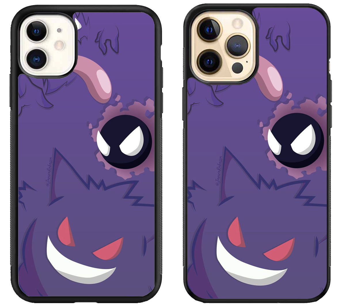 Gengar Haunter Pokemon iPhone 12 | 12 Mini | 12 Pro | 12 Pro Max Case