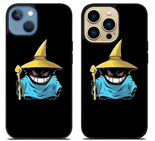 Gengar Pokemon Black iPhone 14 | 14 Plus | 14 Pro | 14 Pro Max Case