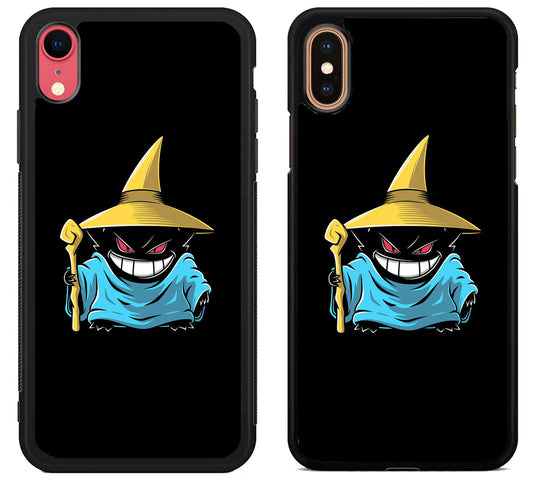 Gengar Pokemon Black iPhone X | Xs | Xr | Xs Max Case