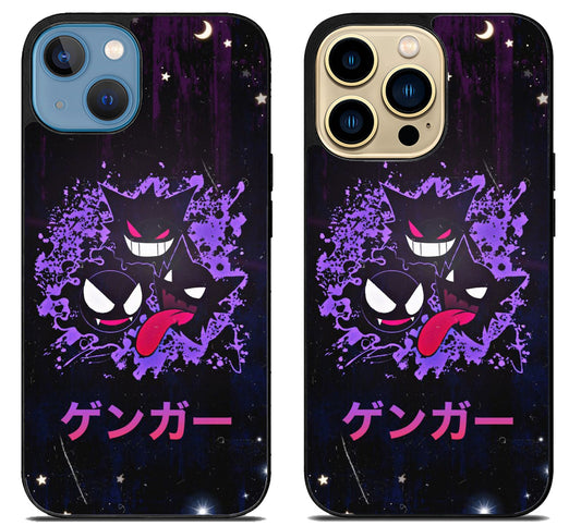Gengar Pokemon Collage iPhone 14 | 14 Plus | 14 Pro | 14 Pro Max Case
